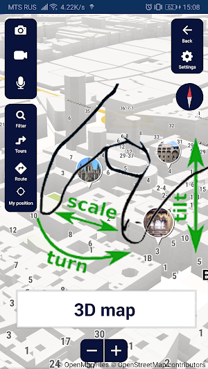 Barcelona map offline guide tourist navigation Screenshot 2