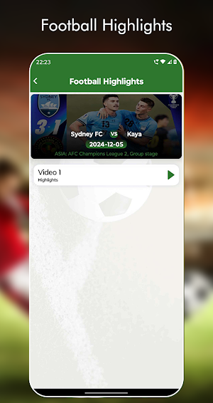Live Football TV HD Streaming Screenshot 2