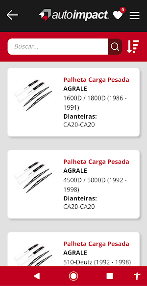 Autoimpact - Catálogo Screenshot 2