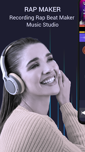 Rap Maker - Recording Rap Beat Maker Music Studio Screenshot 0