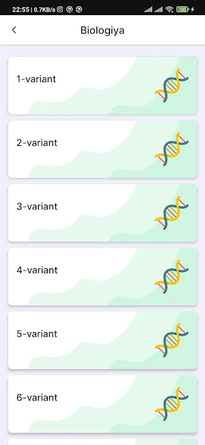 Attestatsiya Testlari Savollar Screenshot 3