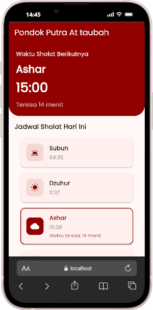 Pondok Putra At taubah Screenshot 1