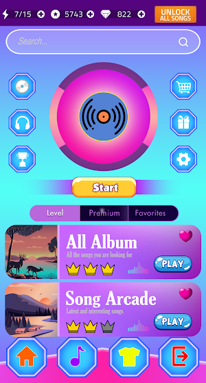 Nimona Piano Tiles Musica Screenshot 0