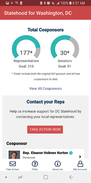 Statehood for Washington, DC Screenshot 2