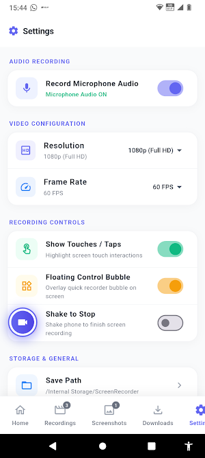 Screen Recorder Video Recorder Screenshot 3