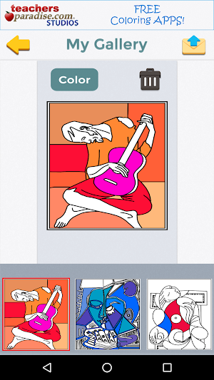 Picasso: Coloring for Adults Screenshot 2
