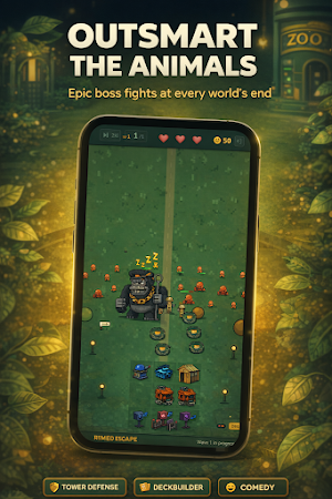 Animal Escape: Tower Defense Screenshot 0