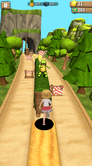 Subway Girl Rush Screenshot 1
