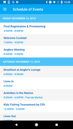 Puerto Del Rey Billfish Tournament Screenshot 2