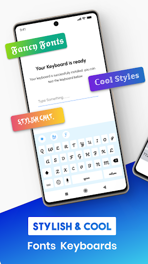 Fancy Keyboard Cool Fonts Screenshot 0
