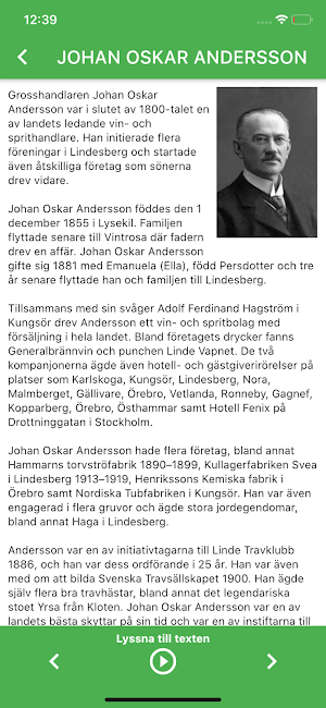 Historiska Lindesberg Screenshot 2