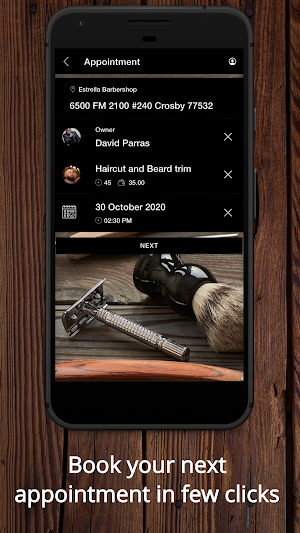 Estrella Barbershop App Screenshot 3