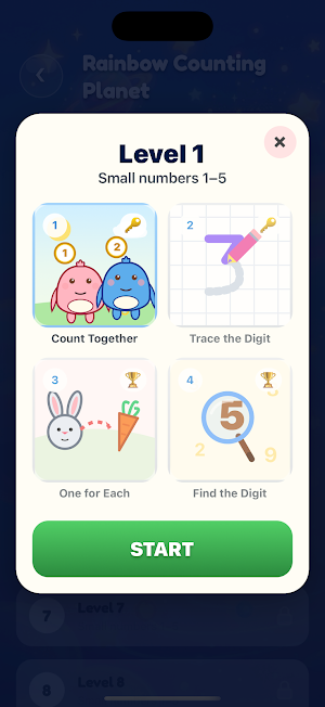 Number Land: Math for kids Screenshot 2