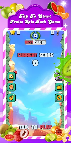 Fruits Epic Rush - Slash Knife Screenshot 1