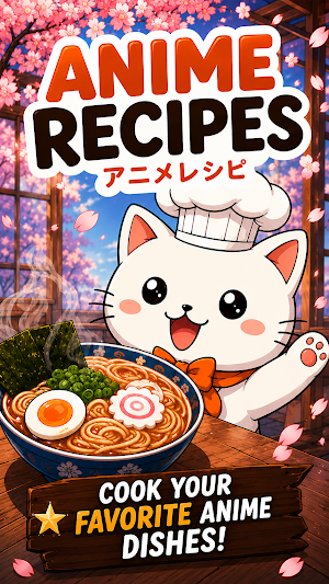 Anime Food: Japanese Recipes Screenshot 0