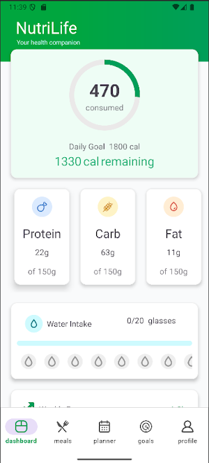 Nutrilife Screenshot 3