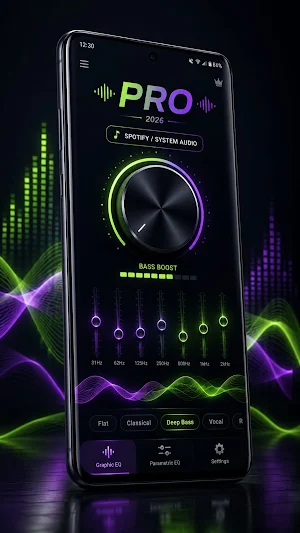 Equalizer Pro & Bass Booster Screenshot 1
