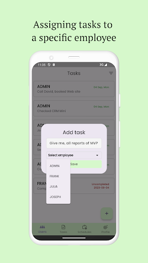 CRM Mini Screenshot 1