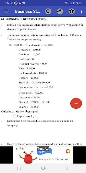 BUSINESS STUDIES FORM 1-4TOPICAL QUESTIONS & ANSW2 Screenshot 2