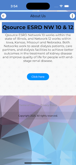 Qsource ESRD Peer Connect Screenshot 1