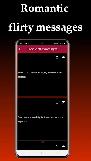 Pickup Lines - Flirty Messages Screenshot 1