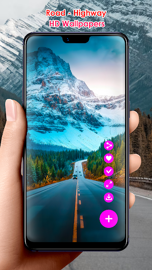Road - Highway HD Wallpapers Screenshot 2