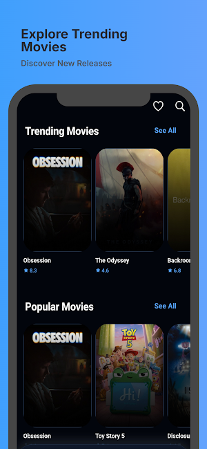 BingeFlix - Movies & Tv Shows Screenshot 2