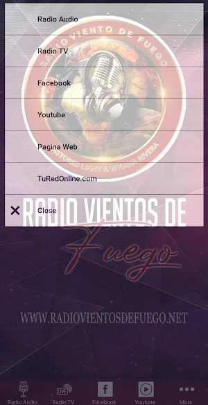 Radio Vientos de Fuego Screenshot 0