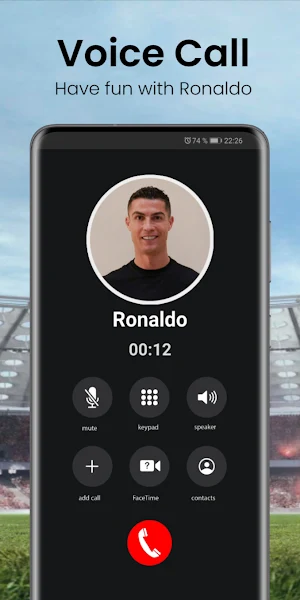 Cristiano Ronaldo Video Call Screenshot 2