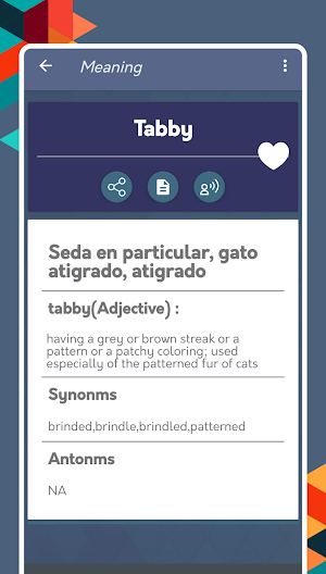 English To Spanish Words Dictionary - Translator Screenshot 2