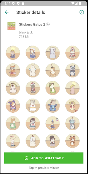 Stickers de Gatos Screenshot 2