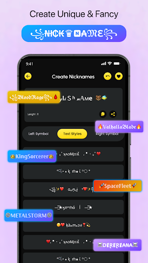 Nickname Generator: Name Style Screenshot 3