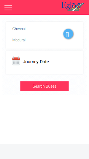 Egloo Travels - Bus Tickets Screenshot 1