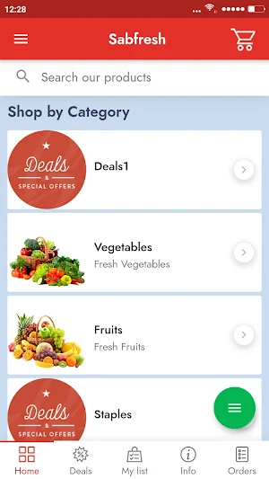Sabfresh Screenshot 1