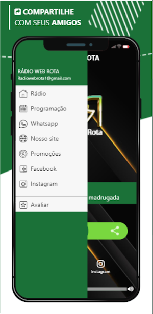 Rádio Web Rota Screenshot 2