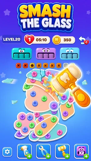 Monster Screw: Tooth Fix Sort Screenshot 3