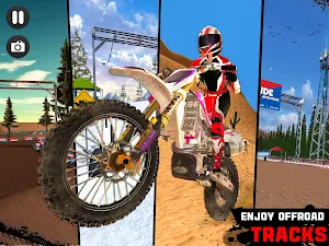 Dirt Bike Motocross Racing 3D Screenshot 0