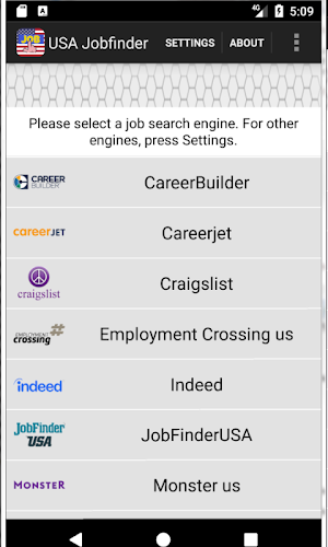 USA Jobfinder Screenshot 0