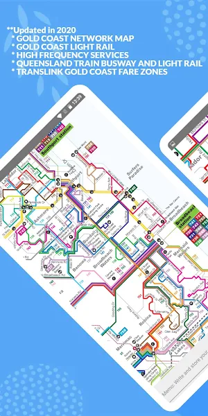 GOLD COAST BUS RAIL MAP OFFLINE Screenshot 1