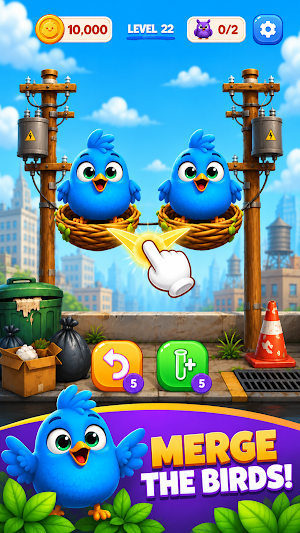 Birdie Merge: Sort'Em Up! Screenshot 0