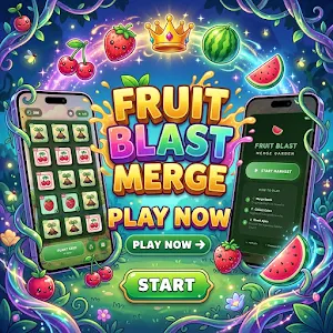 Fruit Blast Merge: Drop Puzzle Screenshot 2
