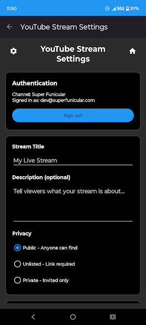 Background Camera RemoteStream Screenshot 3