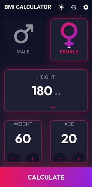 BMI Screenshot 2