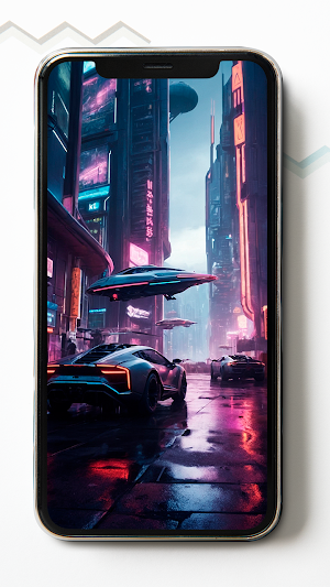 Cyberpunk Cities HD Wallpapers Screenshot 2