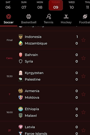 Live Football TV Screenshot 0