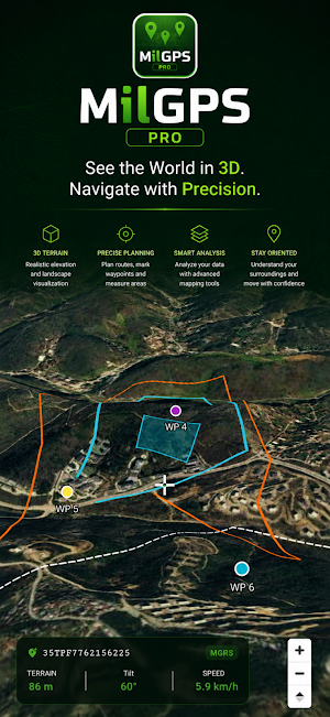 MilGPS PRO Screenshot 1
