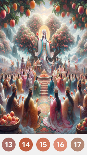 Myth Color - Color By Number Screenshot 2