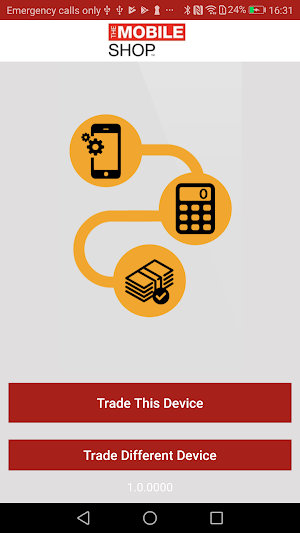 The Mobile Shop Trade-In Screenshot 0