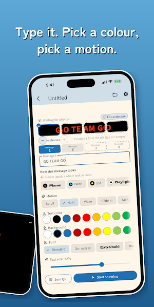 JumboCheer: LED Cheer Board Screenshot 2