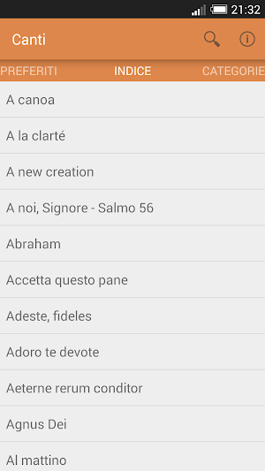Canti Screenshot 1